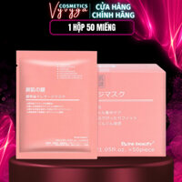 Mặt nạ nhau thai cừu Nhật Bản collagen tế bào gốc Rwine Beauty 40ml colagen mặt nạ giấy dưỡng da, dưỡng ẩm 1 HỘP 50 CÁI