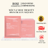 Mặt Nạ Nhau Thai Cừu Rwine Nhật Bản - Dưỡng trắng da, cung cấp độ ẩm, tái tạo collagen