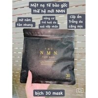 Mặt nạ NMN nâng cơ trẻ hóa da, mặt nạ tế bào gốc Nhật Bản, face mask (túi 30 miếng)
