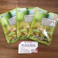 MẶT NẠ ỐC SÊN SNAIL NATURAL ESSENCE MASK 3D FOODAHOLIC HÀN QUỐC