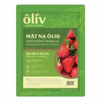 Mặt Nạ Ôliv Nuôi Dưỡng Trắng Da Dầu Ôliu Và Dâu Tây - 20g
