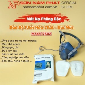 Mặt nạ phòng độc 3M 7502