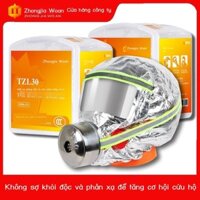 Mặt nạ phòng độc tự cứu chữa cháy loại lọc tzl30 mặt nạ chống cháy và chống khói hộ gia đình thoát hiểm 3C