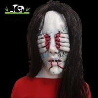 Mặt nạ quỷ tóc dài DAWEIF Đạo cụ hóa trang ngộ nghĩnh Lễ hội ma