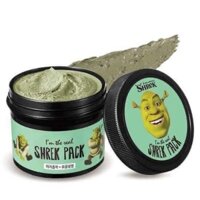 Mặt Nạ Quỷ Xanh Đất Sét Bạc Hà Rau Má Sherk Pack Mask