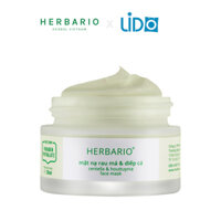 Mặt nạ rau má &amp; diếp cá Herbario 30ml