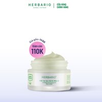 Mặt nạ Rau Má & Diếp Cá giảm dầu, mụn Herbario 30ml thuần chay
