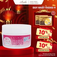 Mặt nạ rửa trôi dưỡng trắng da White Label Premium Placenta Pack 130g