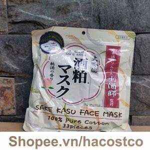 Mặt nạ Sake Kasu Face Mask 33 miếng