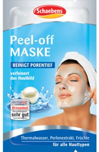 Mặt nạ SCHAEBENS Peel off Maske - Mặt nạ lột làm sạch da, tinh chỉnh lỗ chân lông, gói 15ml
