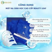 Mặt Nạ Sinh Học Cao Cấp Premium Bio Cellulose Mask Beauty Leaf (set 3 miếng/hộp)