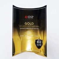 Mặt Nạ SNP Tinh Chất Vàng Ngăn Ngừa Lão Hóa 25ml #Gold Collagen Ampoule Mask #골드 콜라겐 앰플마스크