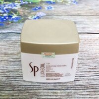 Mặt nạ SP Wella Keratin Luxe Oil cho tóc khô hư tổn 400ml (ĐỨC)-Hộp