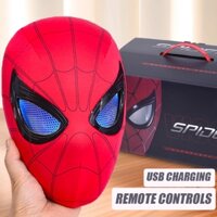 Mặt nạ Spiderman có điều khiển từ xa và đèn, video thật