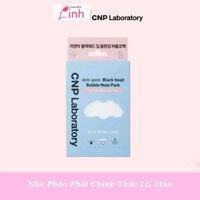 Mặt Nạ Sủi Bọt Loại Bỏ Mụn Đầu Đen Vùng Mũi CNP Anti-Pore Blackhead Bubble Nose Pack (hộp 5 miếng)