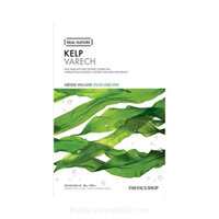 Mặt nạ tảo biển thanh lọc da Real Nature Kelp Face Mask The Face Shop
