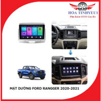 Mặt nạ tap-lo lắp màn hình android cho xe Ford Ranger 2020-2021 (Giắc dẹt+vuông),(xinh nhan ngoài).