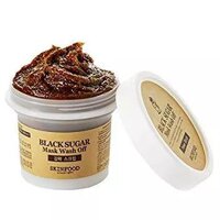 MẶT NẠ TẨY DA CHẾT ĐƯỜNG ĐEN SKINFOOD BLACK SUGAR MASK WASH OFF