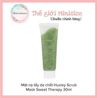 Mặt nạ tẩy da chết Huxley Scrub Mask Sweet Therapy 30ml | Vinie.minisize [Minisize-Có sẵn]