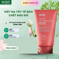 Mặt nạ tẩy tế bào chết đậu đỏ cỏ cây hoa lá 150g.Cấp ẩm,giúp da sạch sâu,tẩy da chết già cỗi