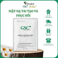 Mặt Nạ Tế Bào Gốc GSC+ Hàn Quốc - Phục Hồi & Tái Tạo Da Rebirth Recovery Mask (10 Miếng)