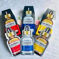 MẶT NẠ TẾ BÀO GỐC HÀN QUỐC NATURE BEAUTY AMPOULE MASK FULL 3 MẦU HÀNG CÔNG TY ĐỦ TEM PHỤ