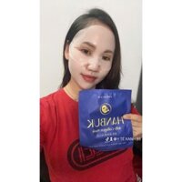 Mặt nạ thạch Collagen hanbuk Hàn Quốc, Jelly Collagen Mask Dưỡng Trắng Cấp ẩm Da Căng Bóng Mịn Màng 1 Hộp x 5 miếng