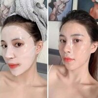 Mặt nạ thạch Collagen hanbuk Hàn Quốc, Jelly Collagen Mask Dưỡng Trắng Cấp ẩm Da Căng Bóng Mịn Màng 1 Hộp x 5 miếng