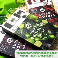 MẶT NẠ THẢI ĐỘC RAU CỦ SUPER VEGITOKS MASK