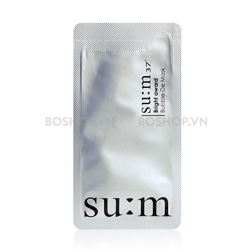 Mặt nạ thải độc Su:m 37 White Award Bubble-De Mask 2ml