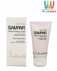 Mặt nạ thanh lọc, thu nhỏ lỗ chân lông, làm sáng mịn da Sampar Clear Solution Mask 50ml