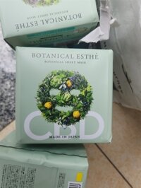 Mặt nạ thảo mộc CBD Botanical Esthe 30 miếng