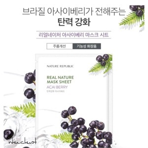 Mặt nạ The Face Shop Real Nature Mask Acai Berry