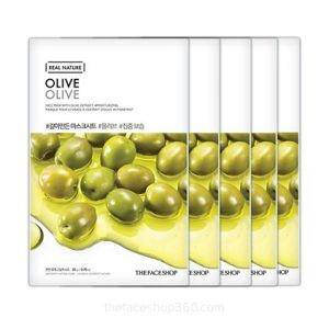 Mặt nạ The Face Shop Real Nature Mask Olive