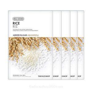 Mặt nạ The Face Shop Real Nature Mask Rice