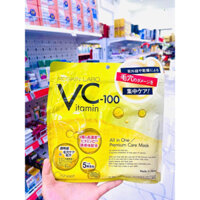 Mặt Nạ The VC 100 Vitamin C All in one Premium Care Mask Nhật Bản túi 30 miếng
