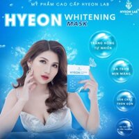 Mặt nạ thuỷ tinh | hyeon mask|Giúp da căng bóng, trắng sáng tự nhiên Dưỡng ẩm chuyên sâu, co nhỏ lỗ chân lông da mịn mềm