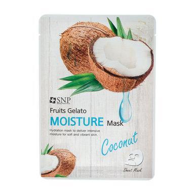 Mặt nạ tinh chất dừa xay đông lạnh SNP Fruits Gelato Moisture Mask 25ml