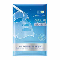 Mặt nạ tinh chất dưỡng ẩm cao cấp - Hada Labo Premium Hydrating Serum Mask