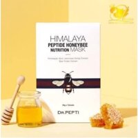 Mặt Nạ Tinh Chất Mật Ong và Phấn Hoa  Dr.Pepti Himalaya Peptide Honeybee Nutrition Mask