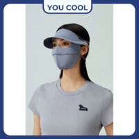 Mặt nạ toàn mặt bảo vệ chống tia UV 99%, mặt nạ ninja hai lớp có khả năng chống nắng UPF 50 +