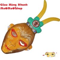 Mặt nạ Tôn Ngộ Không có nhạc có đèn phát sáng hóa trang Trung thu , Halloween cho bé