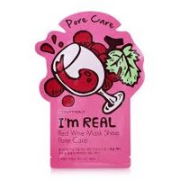 Mặt nạ Tonymoly I`m REAL Red Wine Mask Sheet Pore Care