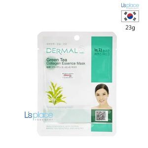 Mặt nạ trà xanh Dermal Green Tea Collagen Essence Mask