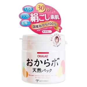 Mặt nạ trắng da chiết xuất từ váng đậu nành White Label Okalab Natural Pack 150g