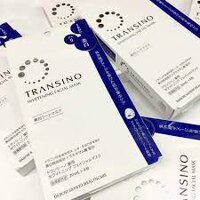 Mặt nạ Transino Whitening Facial Mask xách tay Nhật (có sẵn) 🌱🌱🌱Cùng khám phá ưu điểm của mặt nạ Transino nhé ☘