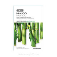 Mặt nạ Tre non Real Nature Mask Bamboo TheFaceShop