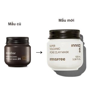 Mặt nạ trị mụn đầu đen Innisfree Super Volcanic Pore Clay 100ml