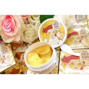 Mặt nạ trị thâm vùng mắt Dewy tree Prime Gold Snail Eye Patch