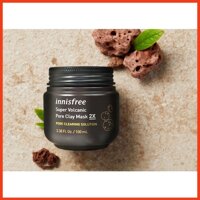 Mặt nạ tro núi lửa Innisfree Super Volcanic Pore Clay Mask 2x 100ml (KV)